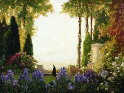 Der Garten der Romantik von Thomas Edwin Mostyn